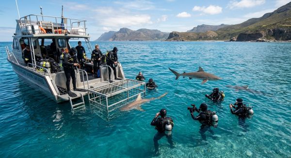 Comment choisir une croisière avec des excursions de plongée pour observer les requins en Afrique du Sud?