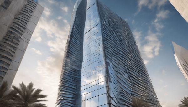 La hauteur d’Almas Tower et le nombre d’étages au total