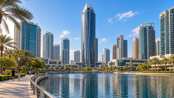 Quelles sont les dimensions de l’Almas Tower à Dubaï ?