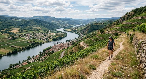 Quels sont les meilleurs itinéraires pour une randonnée le long de la vallée du Rhône, France : conseils et équipements ?